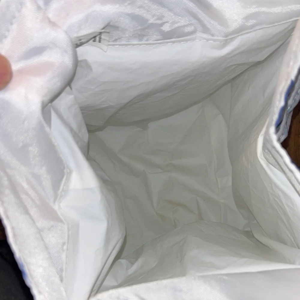 Scout Whale Print lunchbag - Blue, Red, and Black - Picture 9 of 9